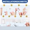 Sekey rolety plisowane bez wiercenia 55×130 cm rolety Podgląd zdjęcia produktu 9