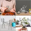 Belle Vous Silberner Aluminium Draht zum Basteln (30m) – Produktbild-Vorschau 7