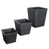 Set de 3 pots de fleurs polyrotin ivoire cache-pot pot Voir les images du produit 4