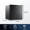 KLAMER Minigefrierschrank 31 L Schwarz, Kleiner Produktbild-Vorschau 2
