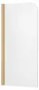 Badplaats Duschwand für Badewanne Torino 60 x 140 cm Gold - Produktbild-Vorschau 5