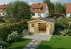 Alpholz Gartenhaus Set Valeria-28 Naturbelassen 428x427cm Produktbild-Vorschau 3