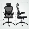 HOMCOM Bürostuhl Ergonomischer Schreibtischstuhl mit Produktbild-Vorschau 3
