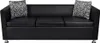 Sofa 3-Sitzer Kunstleder Schwarz Produktbild-Vorschau 4