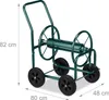 Relaxdays Schlauchwagen, bis 60 m, 4 Vollgummireifen, Produktbild-Vorschau 4