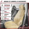 Walser Autositzbezug Iva aus Lammfell Einzelsitz  ZIPP IT Produktbild-Vorschau 11