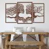 Wandbild aus Holz, 3D Wanddeko ohne Geruchsbelästigung, Produktbild-Vorschau 2