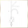 A technical drawing of a faucet with dimensions indicated. Náhľad obrázku produktu