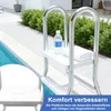JOIEYOU Edelstahl Poolleiter 3 Stufen rutschfest für Produktbild-Vorschau 8
