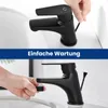Cecipa MAX Wasserhahn Bad schwarz, Badarmatur Produktbild-Vorschau 5
