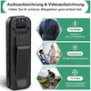 Tragbare HD 1080P Körperkamera, Mini-Videorekorder mit 180° Produktbild-Vorschau 2