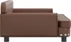 vidaXL Lit pour chien Marron 90x53x30 cm similicuir Voir les images du produit 4