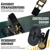 Spanngurt einteilig 4m - 6m lang 25mm breit 500 kg schwarz Produktbild-Vorschau 4