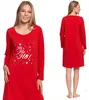 Camisón de Navidad para mujer, manga larga, pijama, regalo, Vista previa de la imagen del producto 3