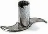 A metal blade attachment for a food processor or blender. Podgląd zdjęcia produktu