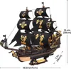 3D puzzle, Loď Mořský koník, ROKR, Dřevěné, 603 dílků Náhled obrázku produktu 21