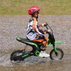 HOMCOM Elektrische kinder motor, 12V kinder motorfiets met Productafbeelding-voorbeeld 2