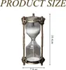 Sanduhr-Timer, 15 Minuten, geprägte goldene Sanduhr, Produktbild-Vorschau 5