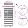 vidaXL Dvojitá roleta Biela 55x100 cm Šírka látky 50,9 cm Náhľad obrázku produktu 7