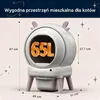 Automatyczna toaleta dla kota XXL, sterowana aplikacją, Podgląd zdjęcia produktu 8