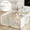 Baby Laufgitter,  Laufstall mit Matte, 120 x 120 cm, Produktbild-Vorschau 2