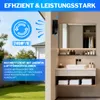 6" Badlüfter Wandventilator mit Feuchtigkeitssensor & Produktbild-Vorschau 3