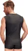 Lederlook Herrenoberteil - Schwarz Produktbild-Vorschau 5