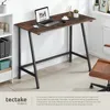 Bureau Newton - Bois foncé industriel, rustique Voir les images du produit 4