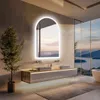 WISFOR LED Badspiegel 60×90cm Wandspiegel Badezimmerspiegel Produktbild-Vorschau 4