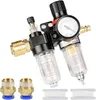 1/4 Zoll Druckluft Druckminderer Wasserabscheider Druckluft Produktbild-Vorschau 1