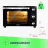 Kleiner freistehender Mini-Elektroofen 48L MPM MPE-17/T Produktbild-Vorschau 8