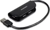 Axagon HUE-X4B, USB 2.0, USB 2.0, 480 Mbit/s, Schwarz, Produktbild-Vorschau 2
