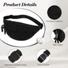 Aucuu opasok taška šnúra dámy malé Fanny Pack Crossbody Náhľad obrázku produktu 3