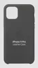 Apple Leather Backcover dla Apple iPhone 11 Pro - Czarny Podgląd zdjęcia produktu 4