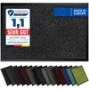 Gentle North Hochwertige Fußmatte grau-schwarz 60x90 groß Produktbild-Vorschau 1