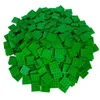 A pile of green LEGO baseplates. Podgląd zdjęcia produktu