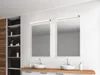 TRIO-Leuchten Wandleuchte ROCCO BH 60x3.60 cm silber Produktbild-Vorschau 5