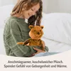 Habibi Peluche Quokka - Peluche riscaldabile in microonde Anteprima dell’immagine prodotto 3