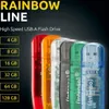 Intenso USB-Stick Rainbow Line rot 128 GB Podgląd zdjęcia produktu 6