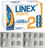 A box of Linex Forte supplements and two blister packs of capsules. Produktbild-Vorschau