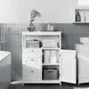 Autronic 60x30x80cm mdf bílá AUK-E1154 WT Náhľad obrázku produktu 2