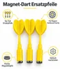 Magnet-Dart-Ersatzpfeile gelb Anteprima dell’immagine prodotto 7