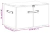 vidaXL Aufbewahrungsbox Vliesstoff 55 x 35 x 32 cm 61,6 L Produktbild-Vorschau 7