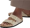 Birkenstock Arizona schmal Pantolette Beige in Gr. 38 Produktbild-Vorschau 9
