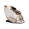 A white massage chair shown from a side-angle. Produktbild-Vorschau