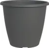 Geli Pflanztopf Blumentopf Nevada 27 anthrazit Rund Produktbild-Vorschau 2