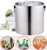 Doppelwandiger Edelstahl Eiskübel mit Deckel und Zange, Produktbild-Vorschau 5