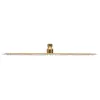 A golden square shower head with a white background. Náhľad obrázku produktu