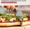 Tagliapizza per pizza e tarte flambée Rotella per pizza con Anteprima dell’immagine prodotto 4
