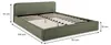 Polsterbett CURSIO mit Lattenrost 140x200, Grün – Bett mit Produktbild-Vorschau 5